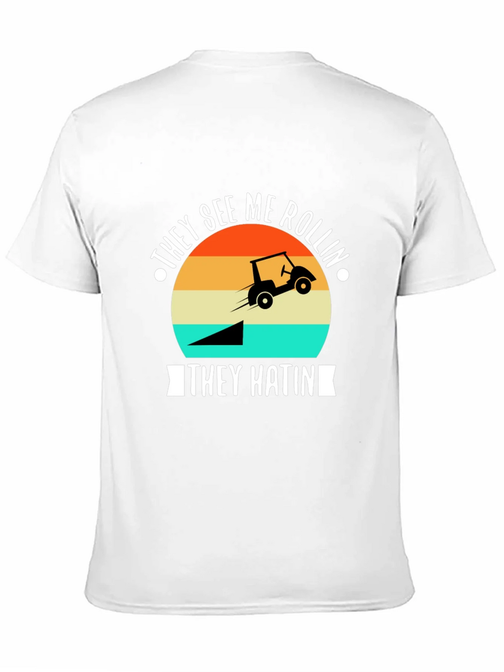 They See Me Rollin Golf T-Shirt product image 2