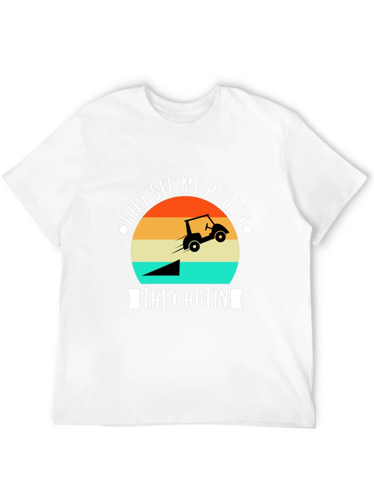 They See Me Rollin Golf T-Shirt product image 3