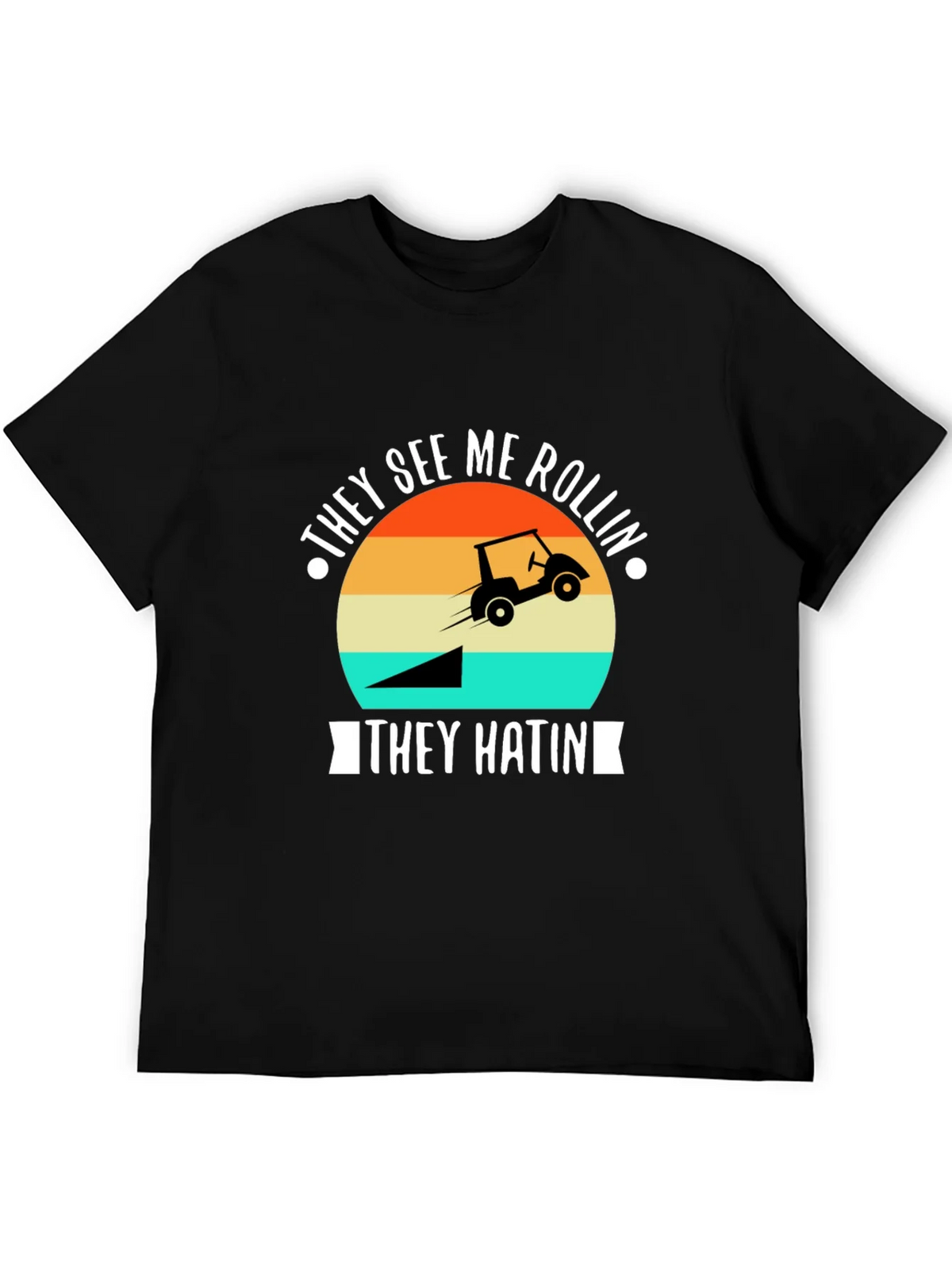 They See Me Rollin Golf T-Shirt product image 8