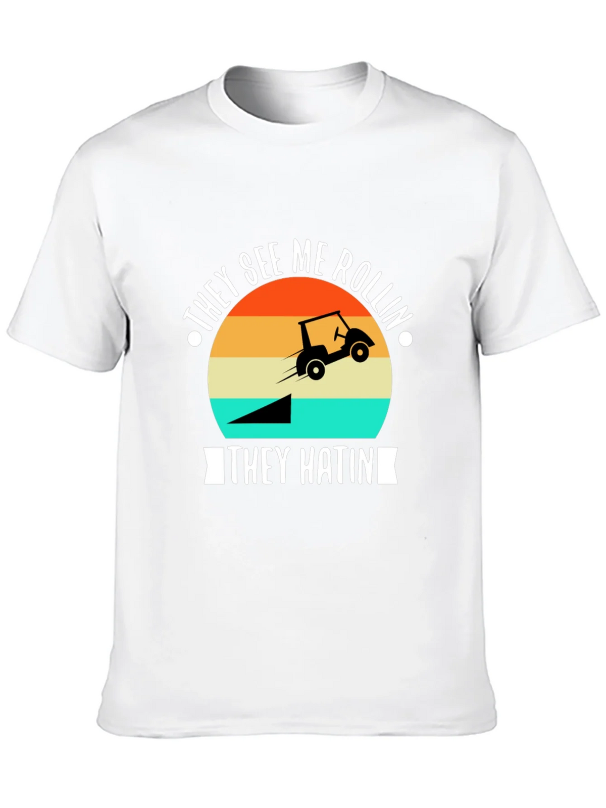 They See Me Rollin Golf T-Shirt product image 11