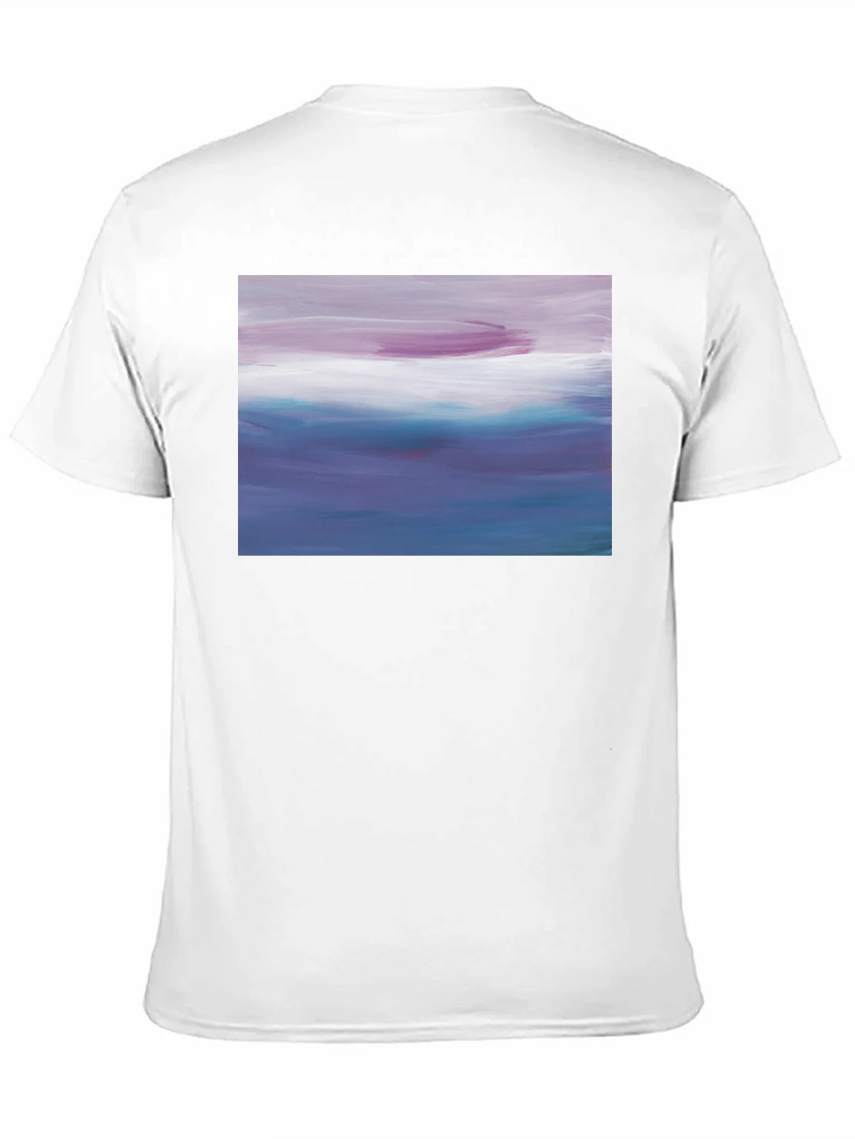 Abstract Seascape Graphic Black T-Shirt product image 10