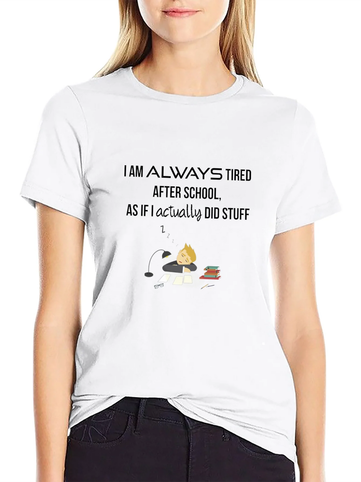 I Am Always Tired T-Shirt - Soft Cotton Blend product image 11