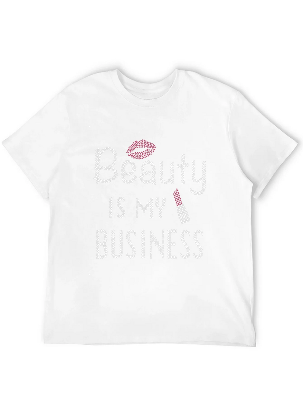 Beauty Is My Business Rhinestone T-Shirt product image 2