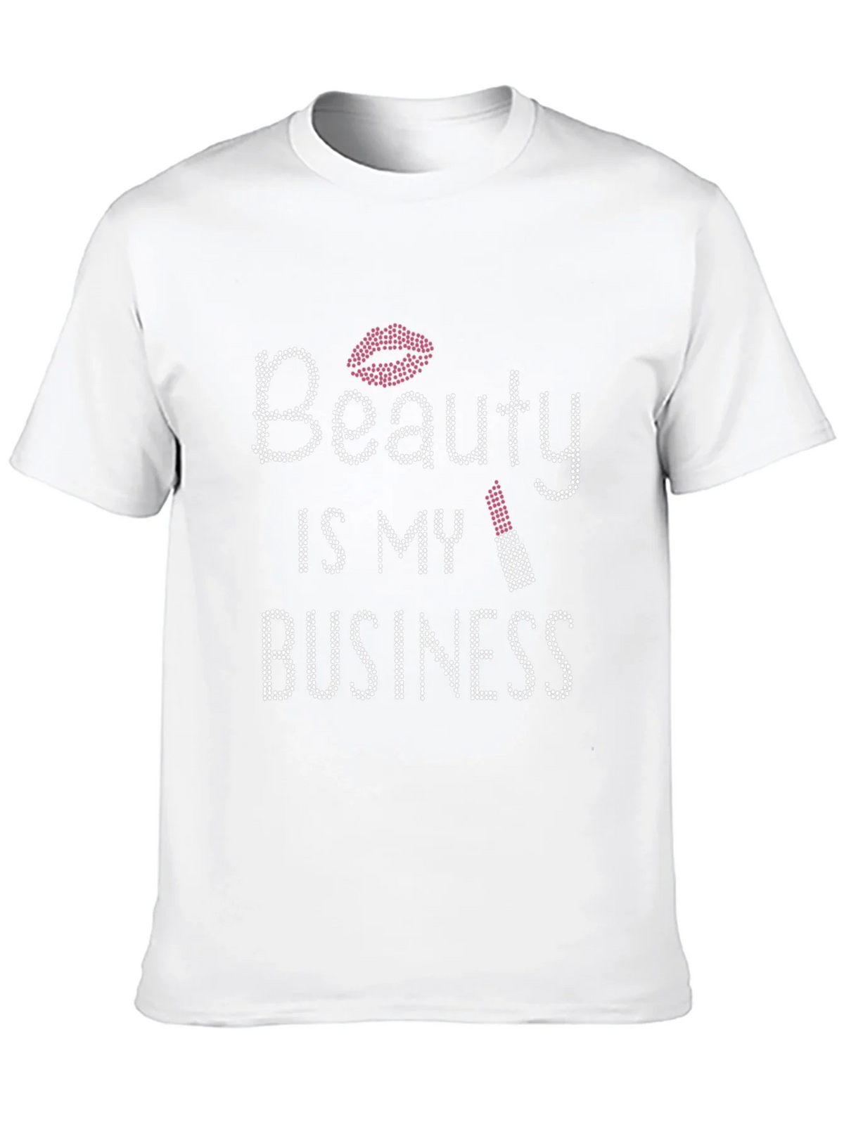 Beauty Is My Business Rhinestone T-Shirt product image 10