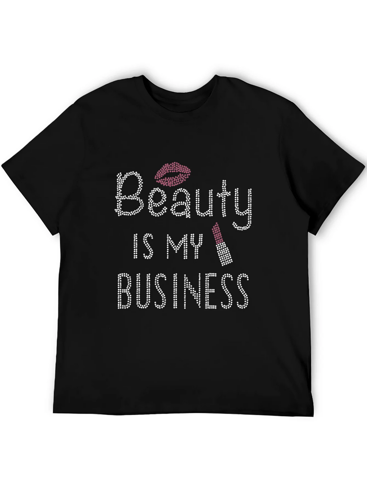 Beauty Is My Business Rhinestone T-Shirt product image 6