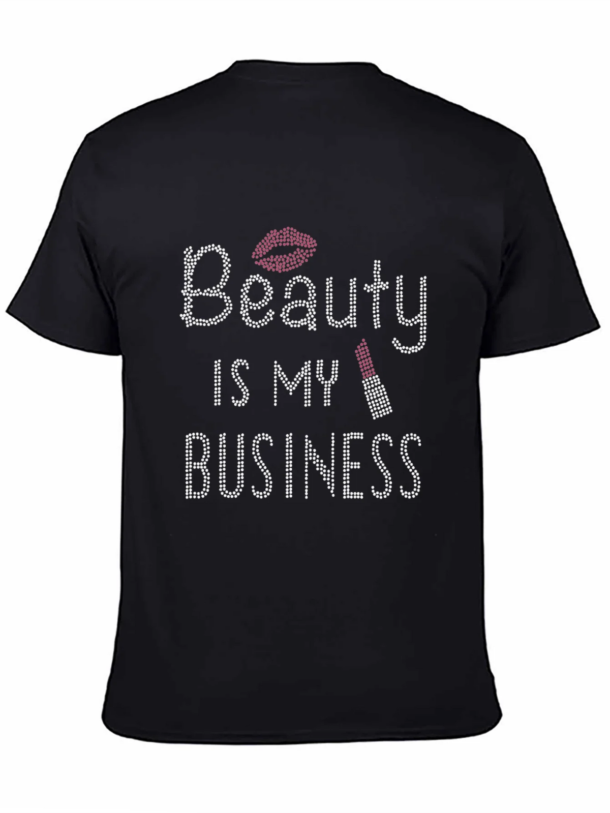 Beauty Is My Business Rhinestone T-Shirt product image 5