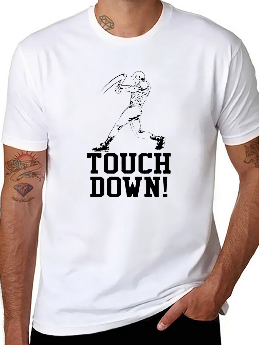 Touchdown Baseball Graphic T-Shirt product image 10