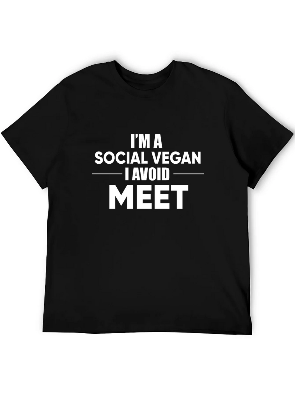 Social Vegan Graphic Tee - Avoid Meat product image 8