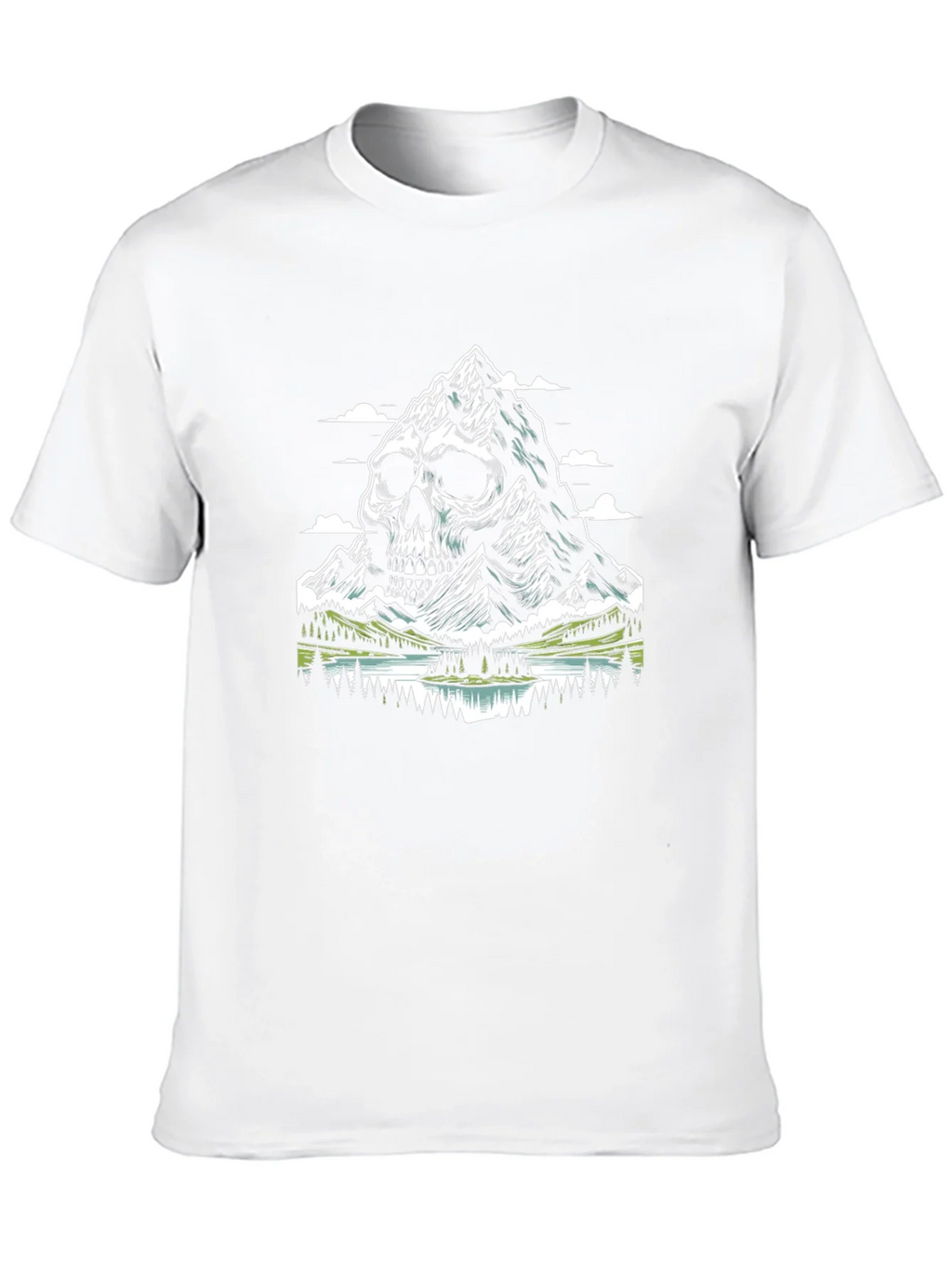 Skull Mountain Graphic T-Shirt - Unique Design product image 12