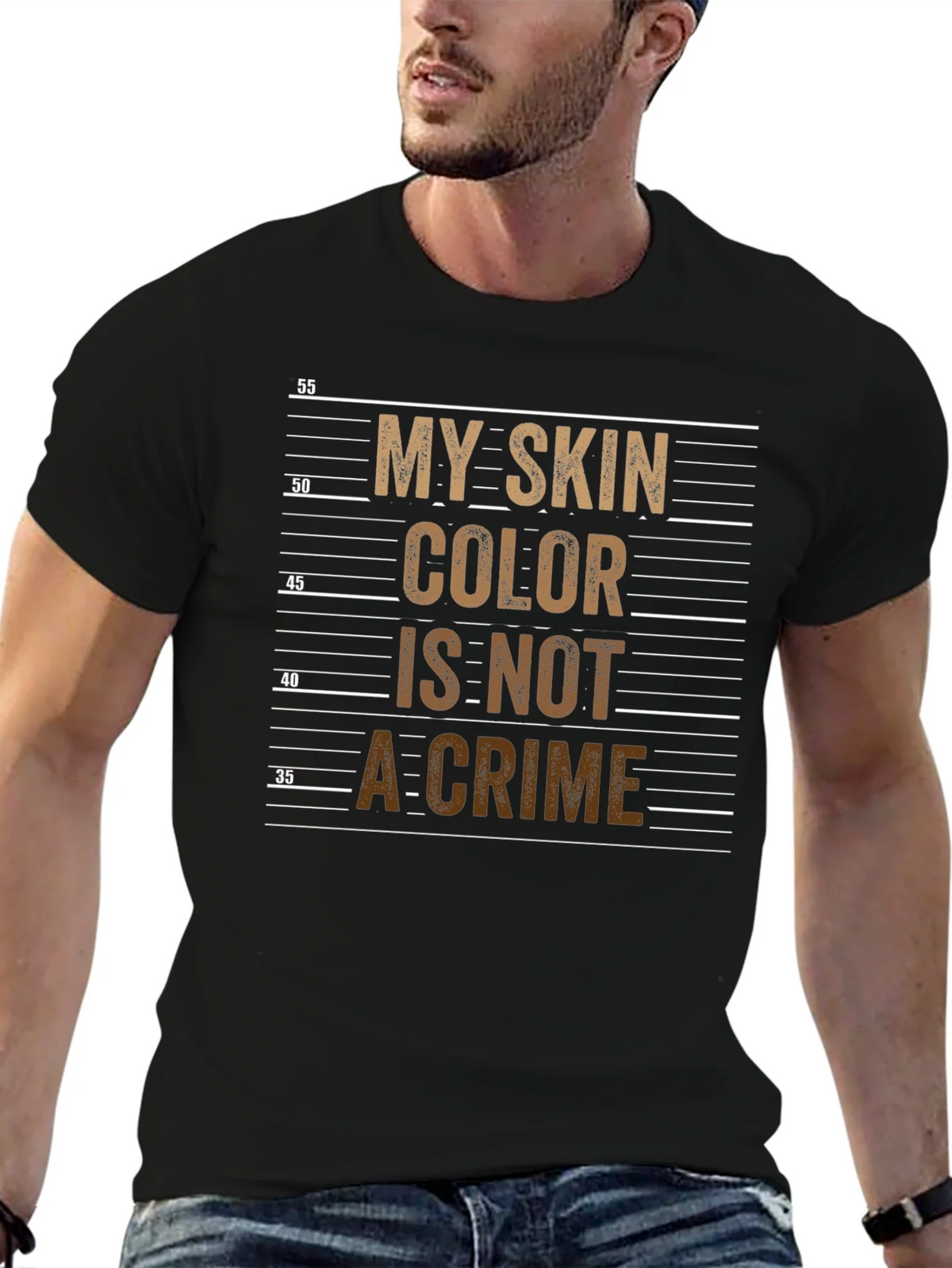 My Skin Color Is Not A Crime T-Shirt product image 9