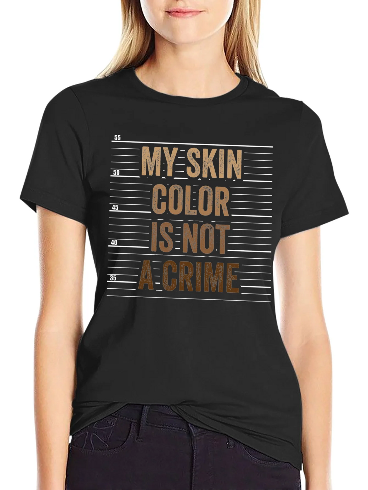 My Skin Color Is Not A Crime T-Shirt product image 5