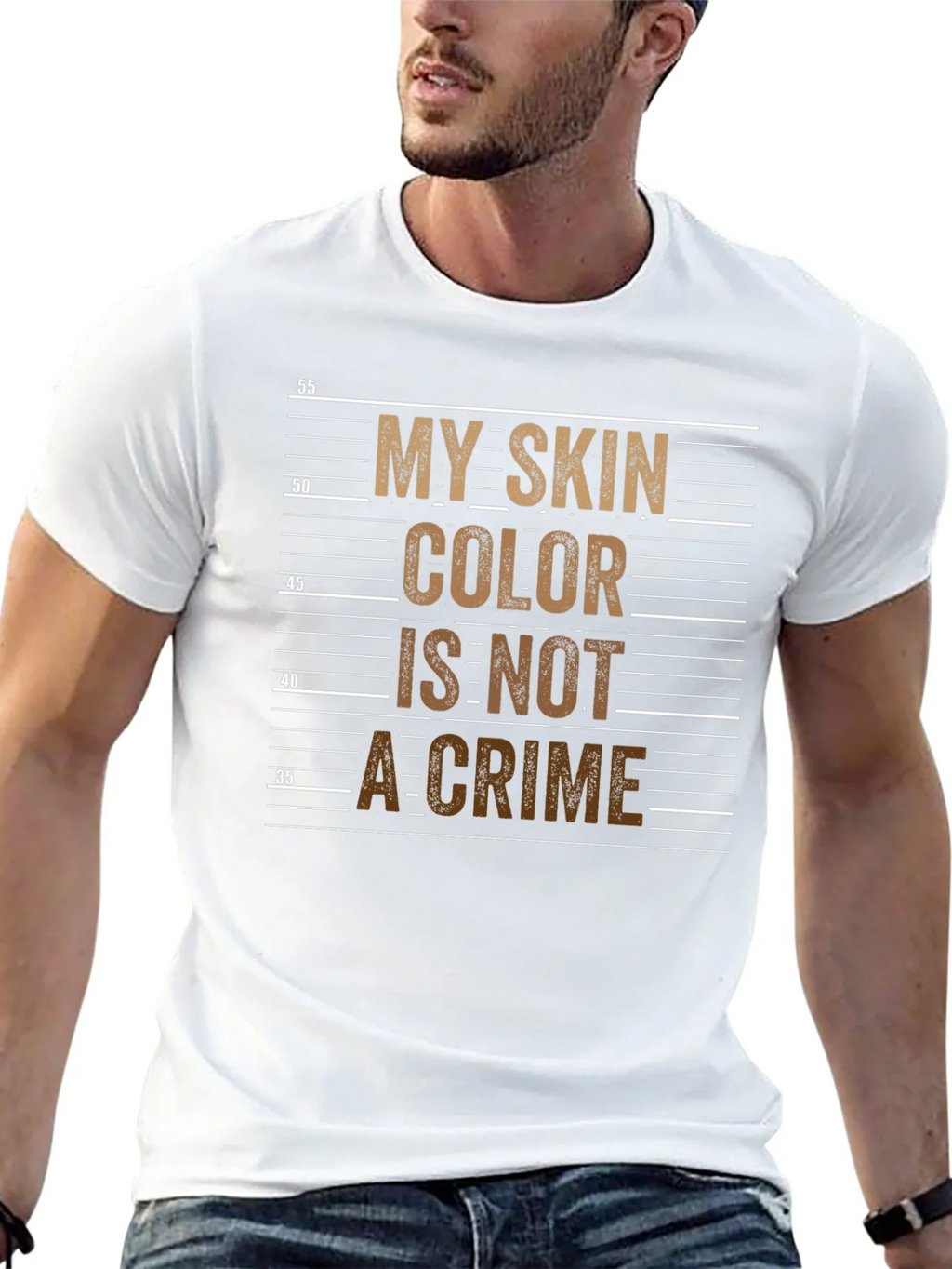 My Skin Color Is Not A Crime T-Shirt product image 4