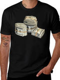 Money Stacks Graphic Tee - Black product image 1