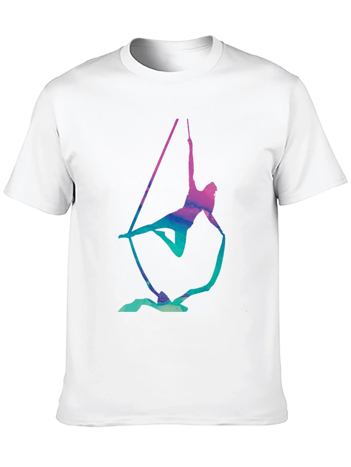 Aerialist Black T-Shirt - Acrobat Silk Design product image 12