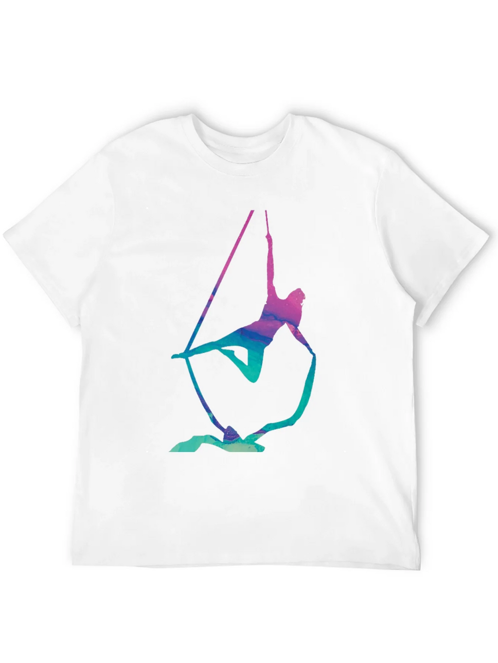 Aerialist Black T-Shirt - Acrobat Silk Design product image 3