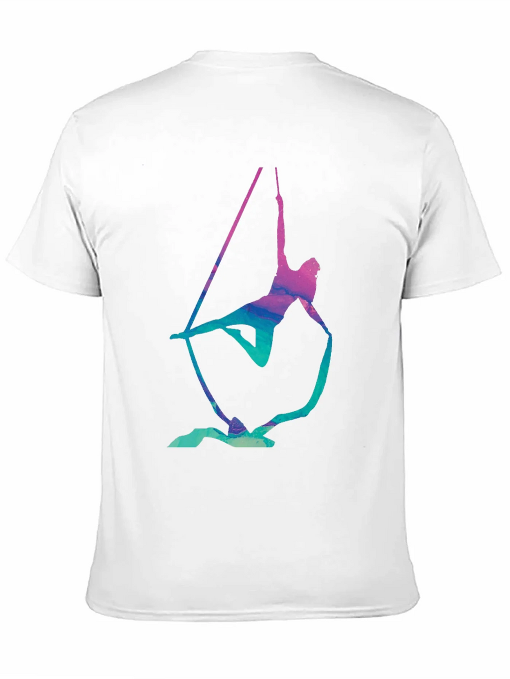 Aerialist Black T-Shirt - Acrobat Silk Design product image 2