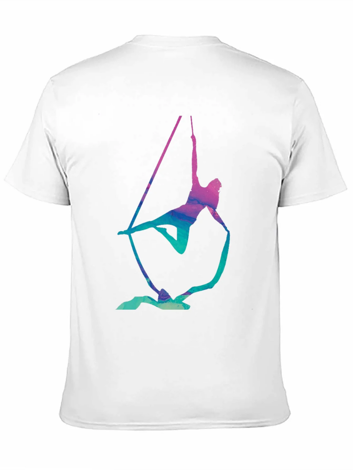 Aerialist Black T-Shirt - Acrobat Silk Design product image 2
