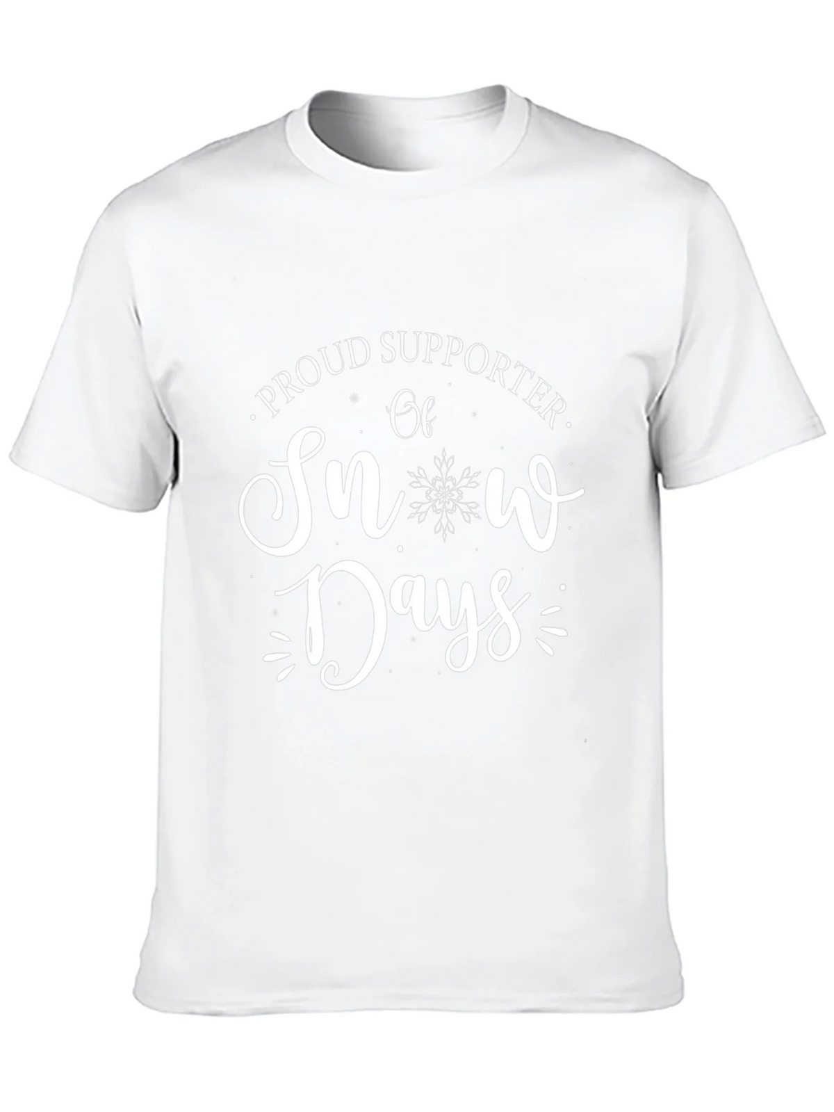 Snow Days Supporter T-Shirt - Winter Fun Tee product image 12