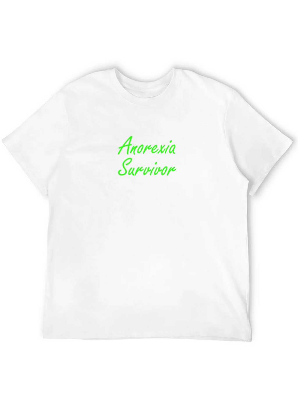Anorexia Survivor Black Tee product image 3