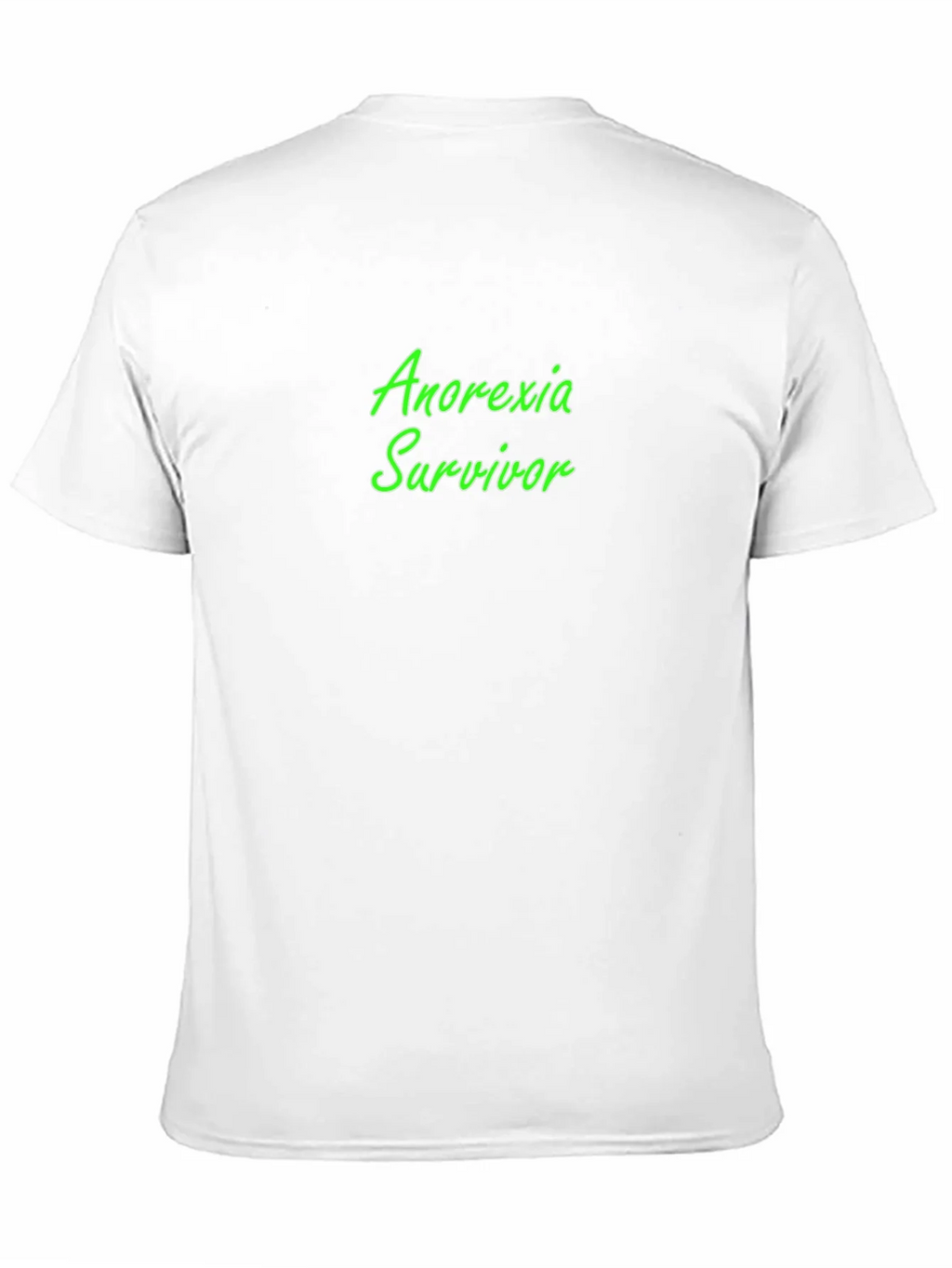 Anorexia Survivor Black Tee product image 2