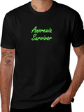 Anorexia Survivor Black Tee product image 1