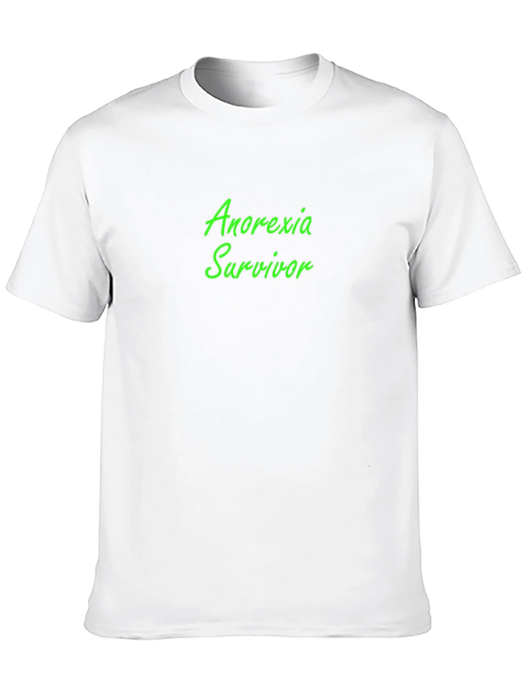 Anorexia Survivor Black Tee product image 12