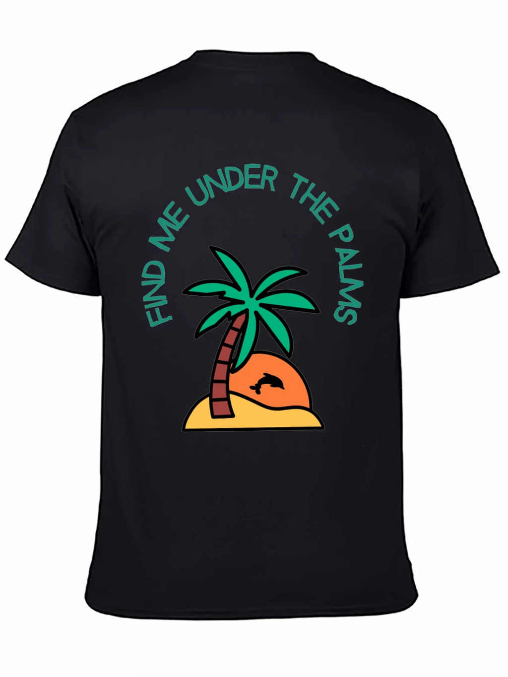 Find Me Under the Palms Graphic T-Shirt product image 7