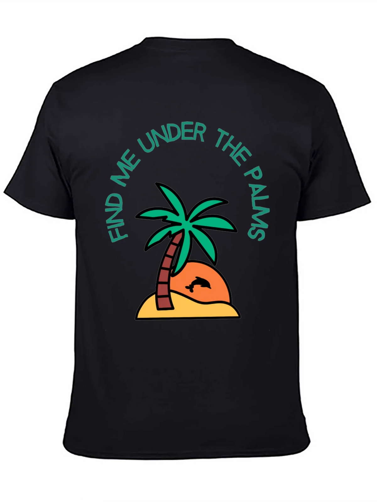 Find Me Under the Palms Graphic T-Shirt product image 7
