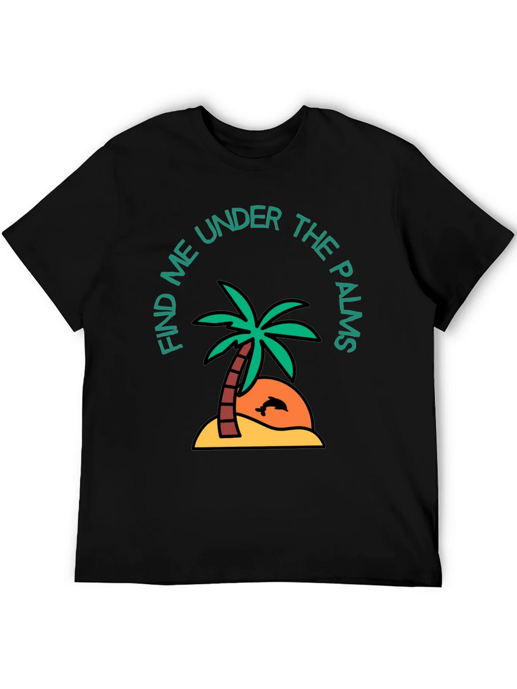 Find Me Under the Palms Graphic T-Shirt product image 8