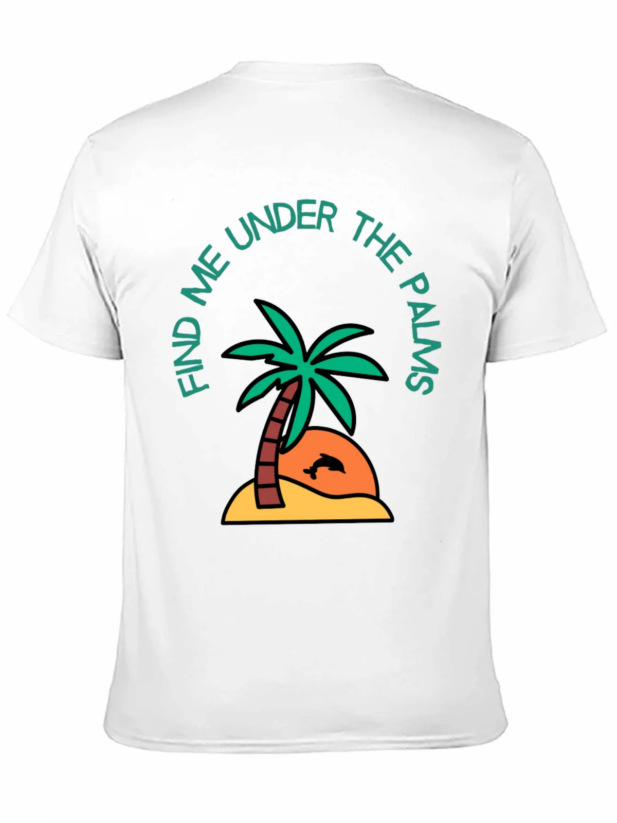 Find Me Under the Palms Graphic T-Shirt product image 2