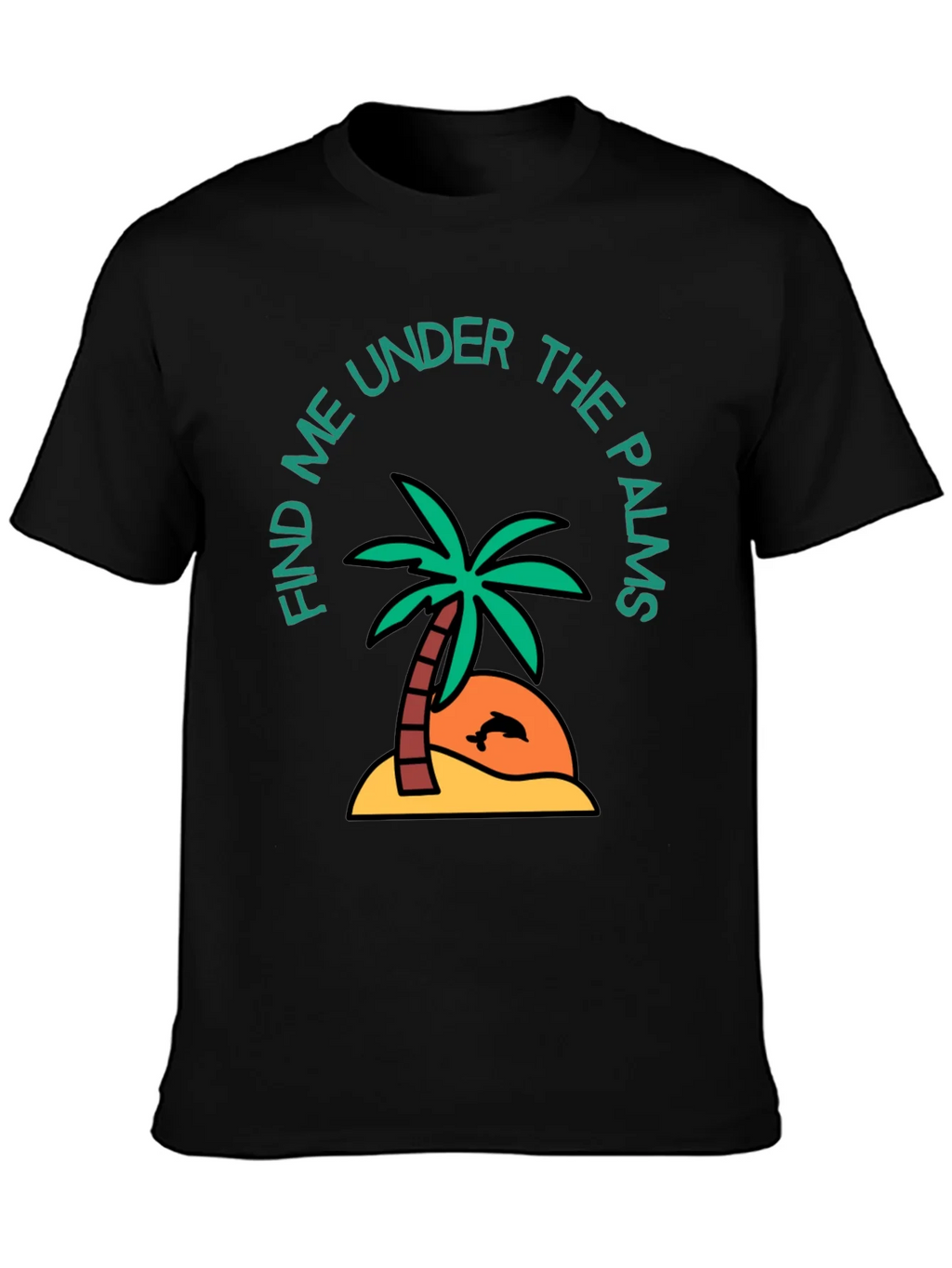 Find Me Under the Palms Graphic T-Shirt product image 6
