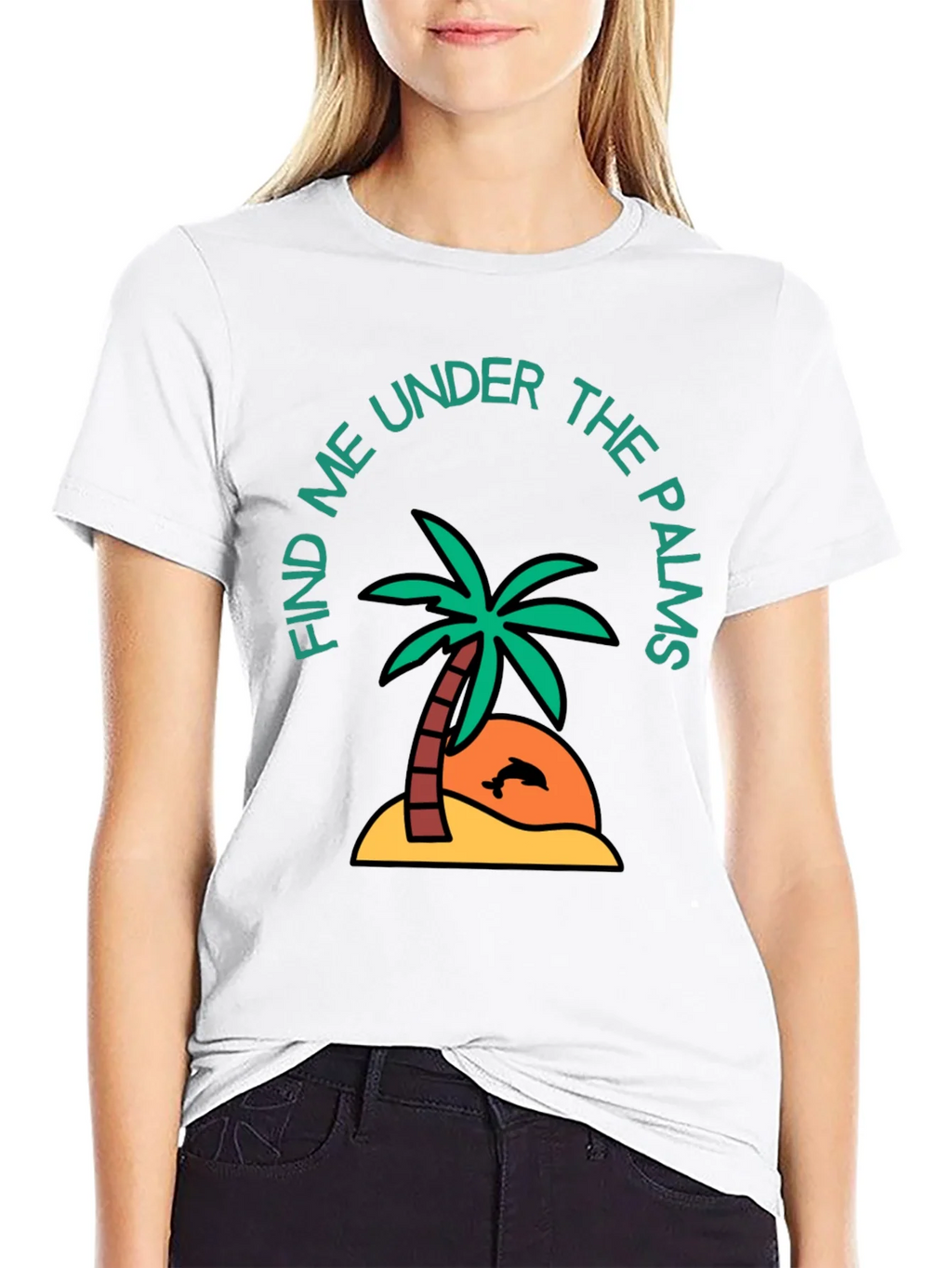 Find Me Under the Palms Graphic T-Shirt product image 11