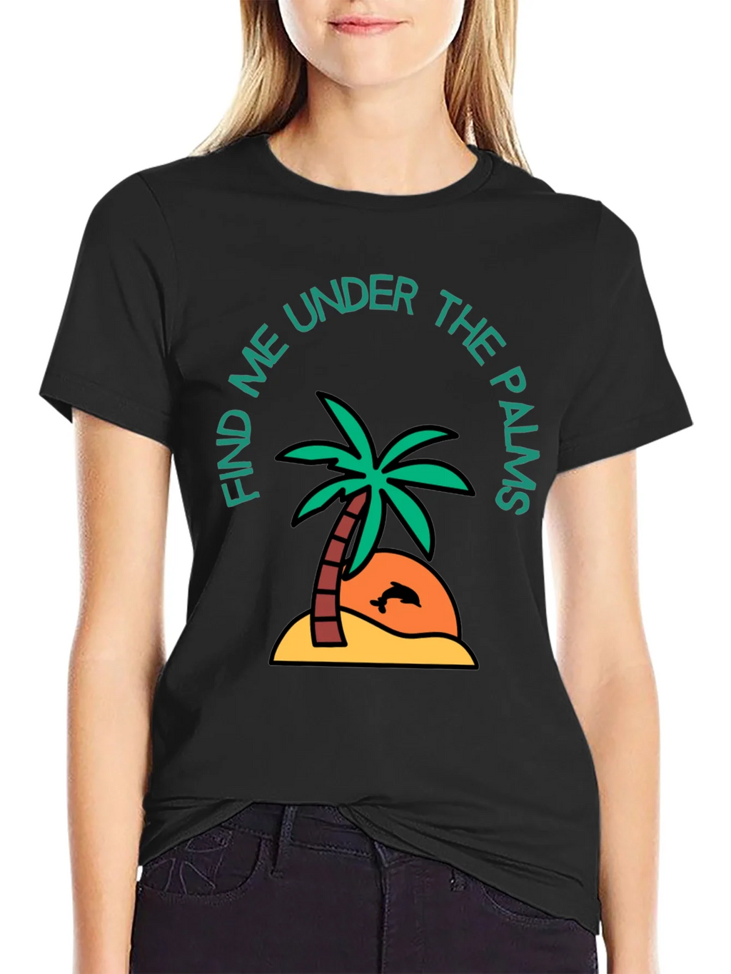 Find Me Under the Palms Graphic T-Shirt product image 5