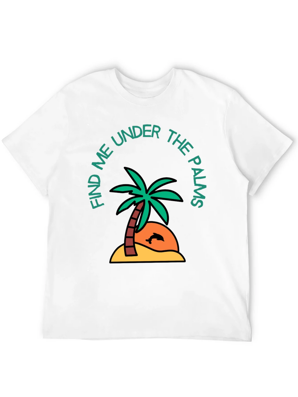 Find Me Under the Palms Graphic T-Shirt product image 3