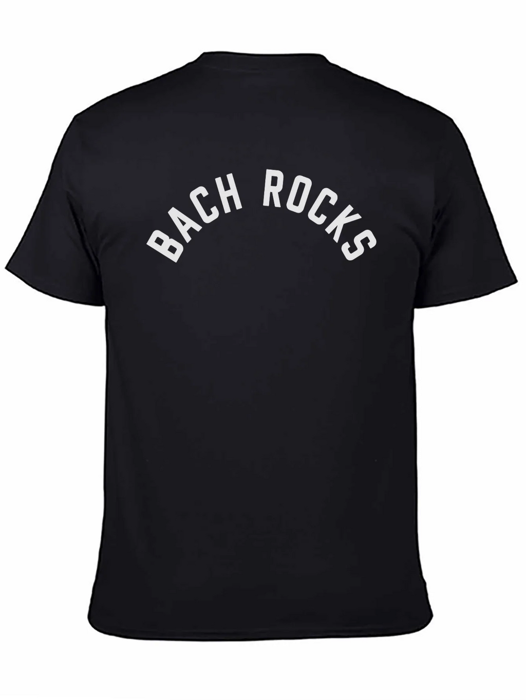 Bach Rocks Graphic Tee - Black Cotton T-Shirt product image 7
