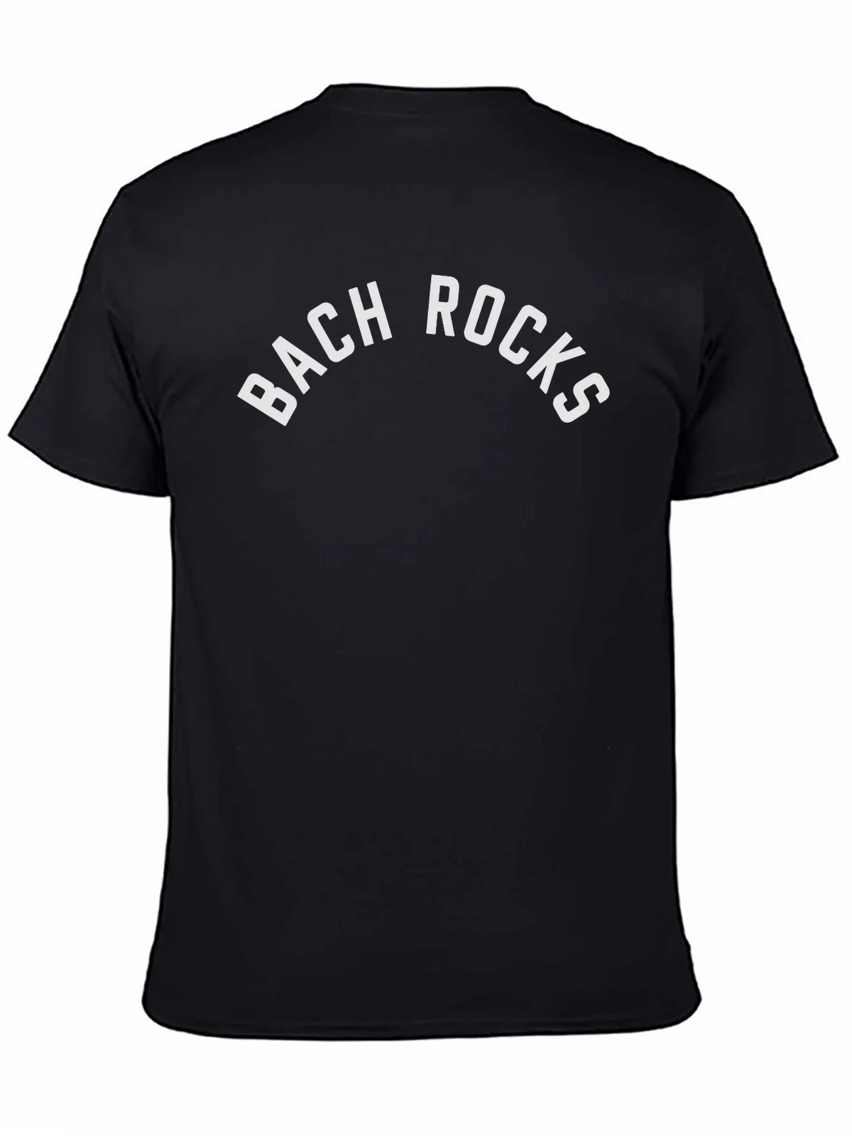 Bach Rocks Graphic Tee - Black Cotton T-Shirt product image 7