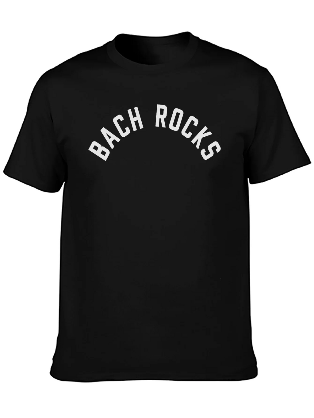 Bach Rocks Graphic Tee - Black Cotton T-Shirt product image 6