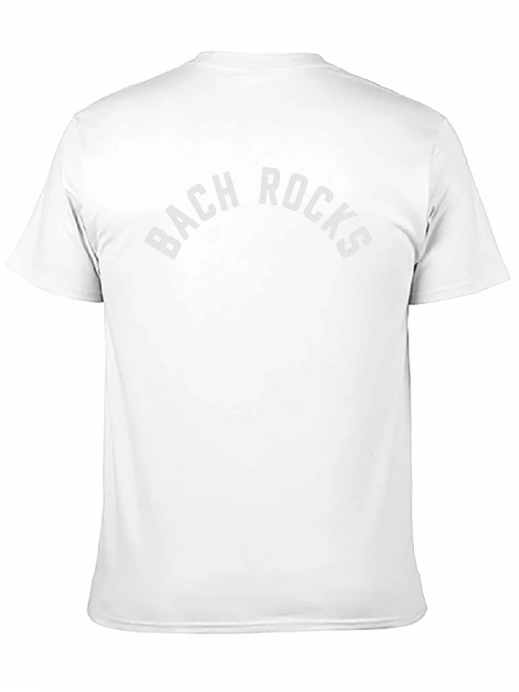 Bach Rocks Graphic Tee - Black Cotton T-Shirt product image 2