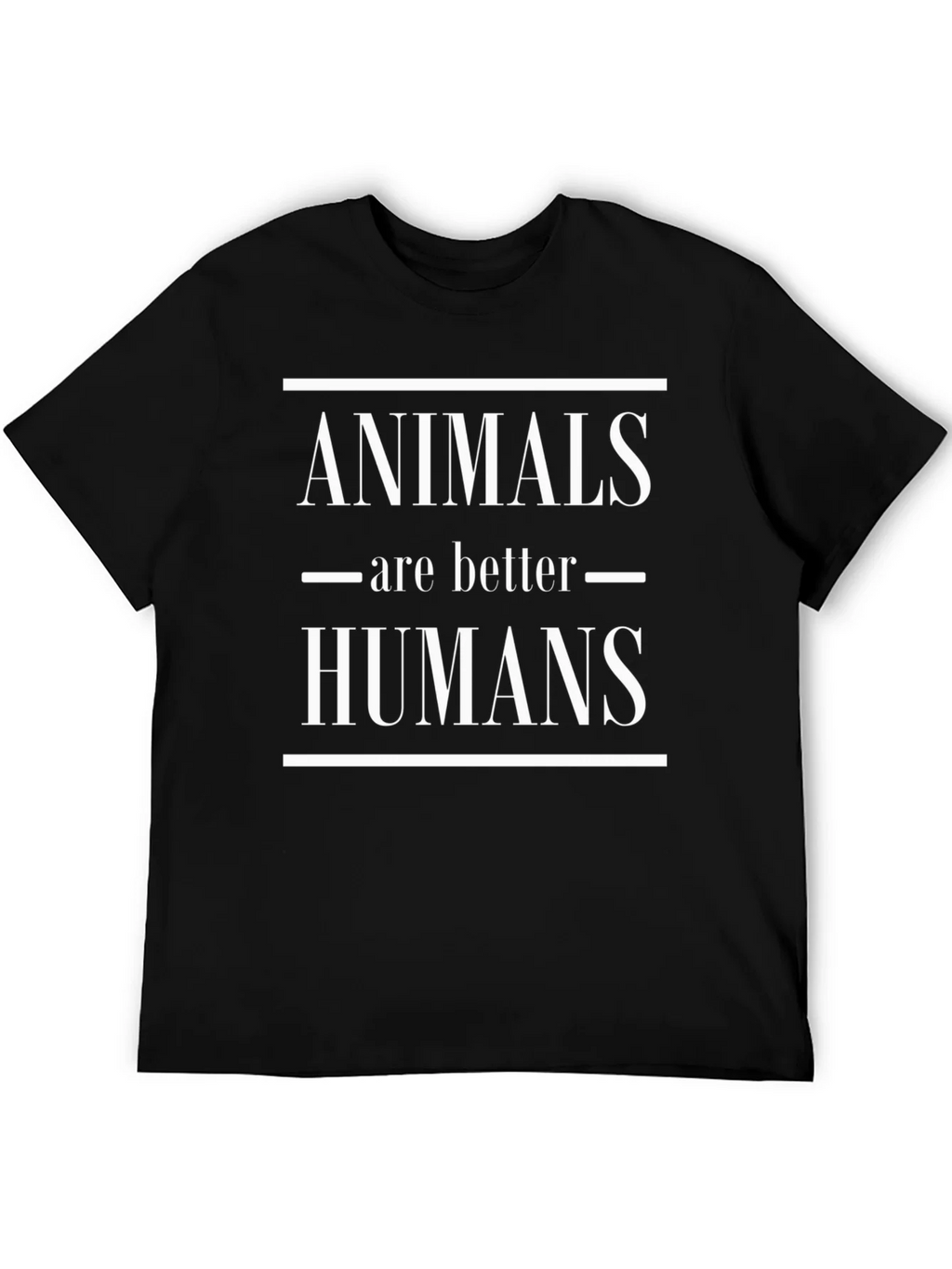 Animals Are Better Than Humans Graphic Tee product image 8
