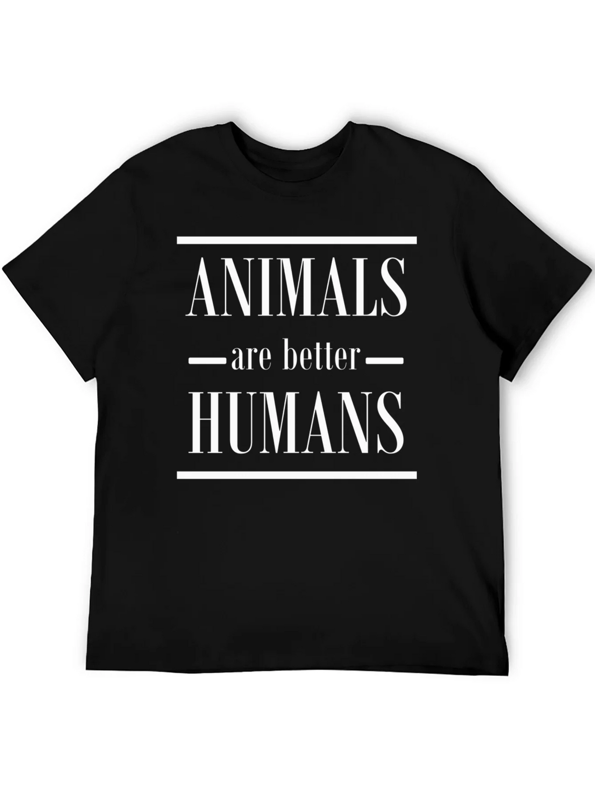 Animals Are Better Than Humans Graphic Tee product image 8