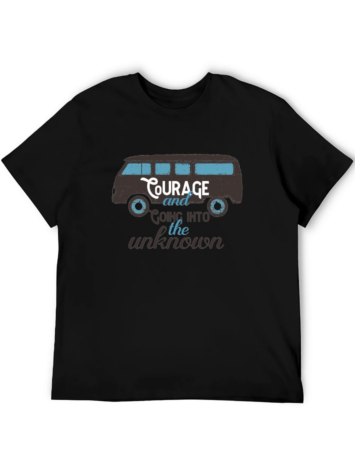 Courage Van Graphic Tee - Mens Black T-Shirt product image 7