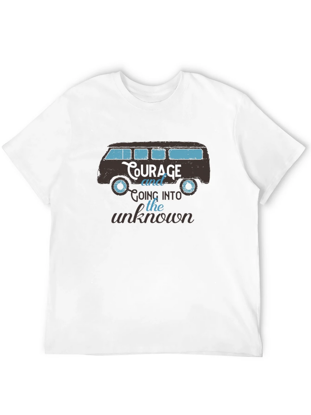 Courage Van Graphic Tee - Mens Black T-Shirt product image 3