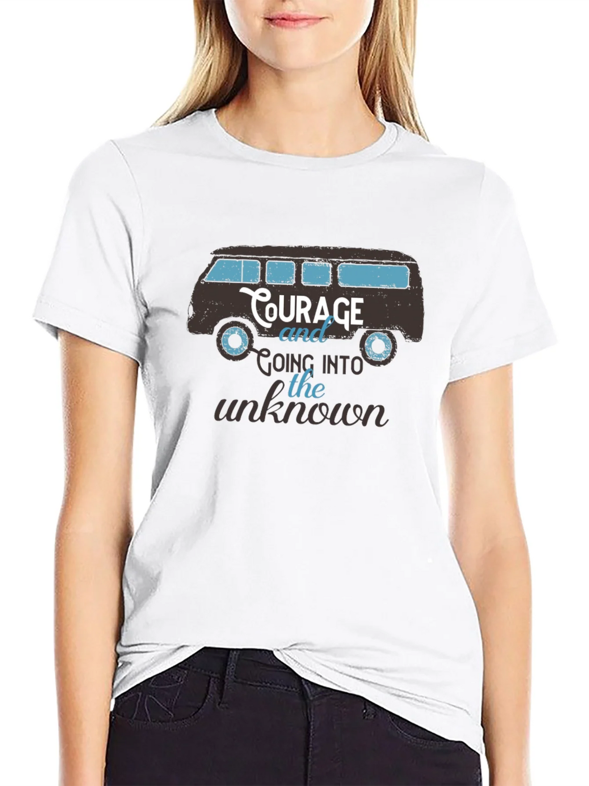 Courage Van Graphic Tee - Mens Black T-Shirt product image 10