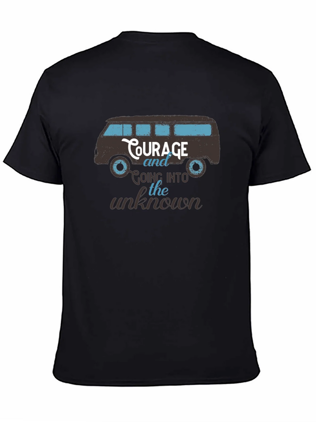 Courage Van Graphic Tee - Mens Black T-Shirt product image 6