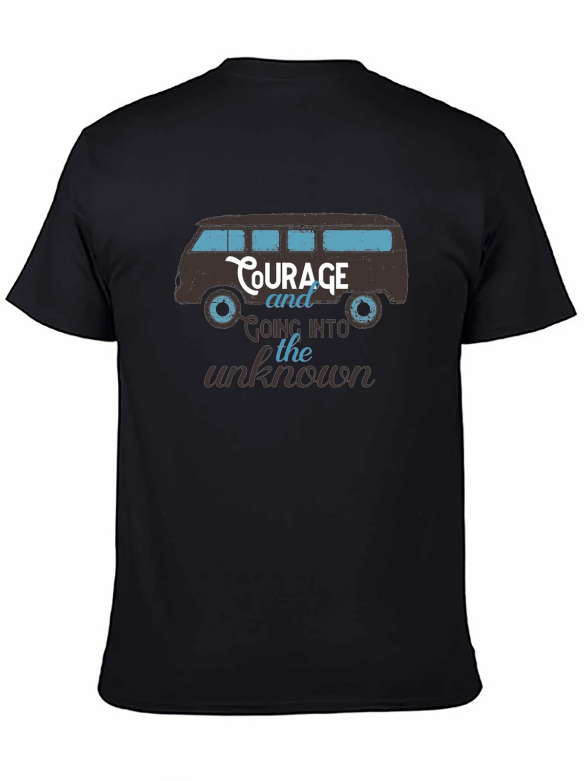 Courage Van Graphic Tee - Mens Black T-Shirt product image 6
