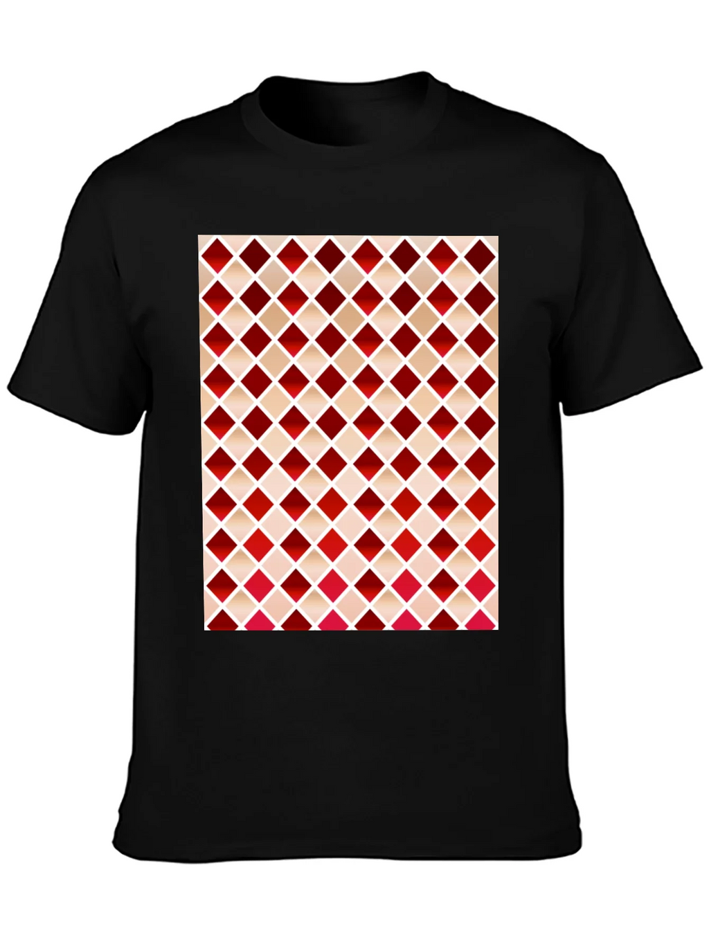 Stylish Diamond Pattern T-Shirt product image 6