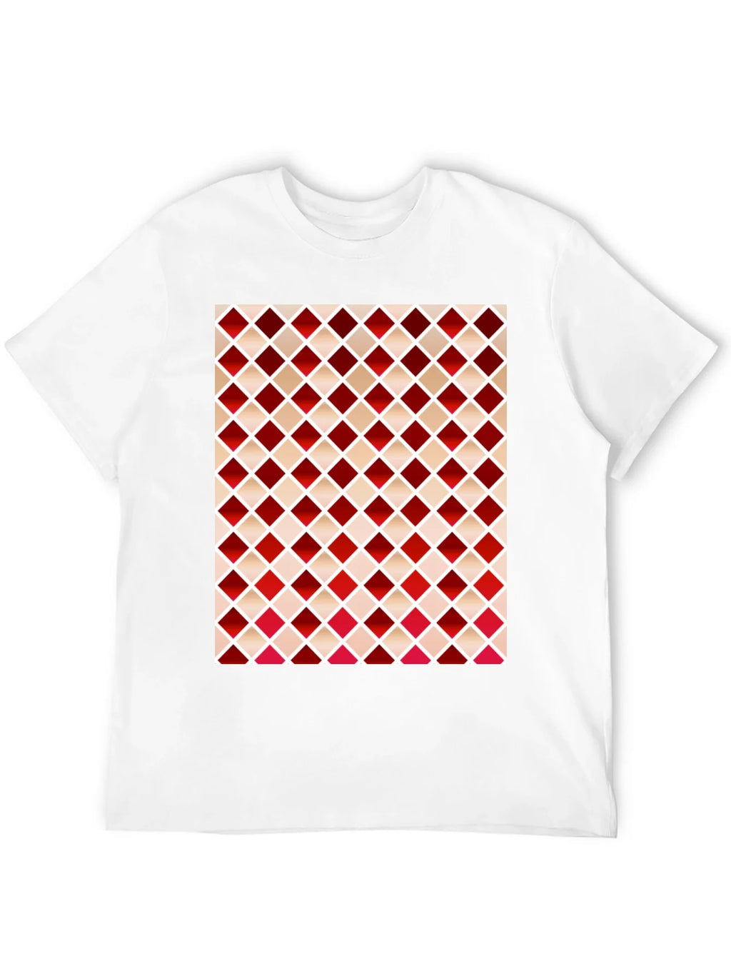 Stylish Diamond Pattern T-Shirt product image 3