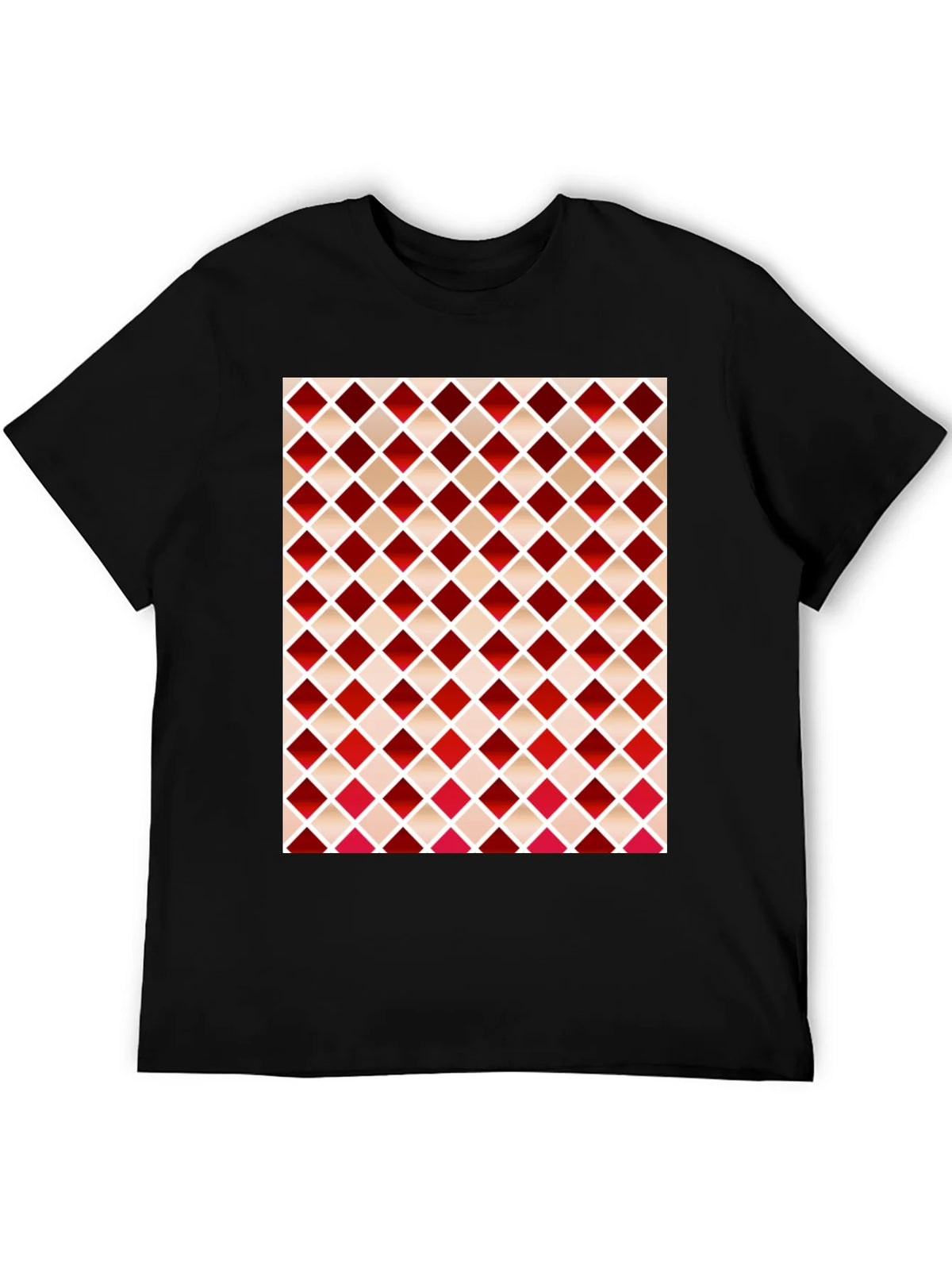 Stylish Diamond Pattern T-Shirt product image 8