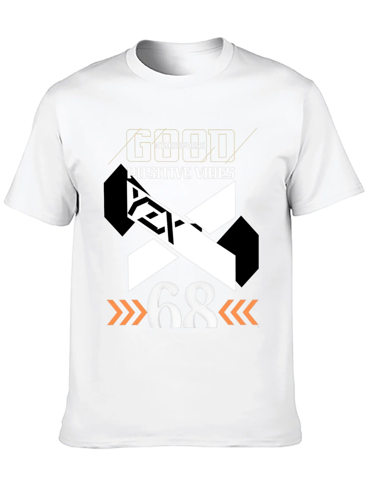 Good Atmosphere Positive Vibes Graphic Tee product image 12