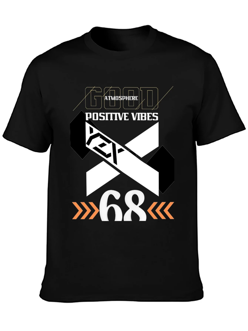 Good Atmosphere Positive Vibes Graphic Tee product image 6